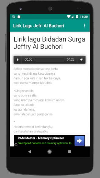Lirik Lagu Jefri Al Buchori Bidadari Surga Mp3 For Android Apk
