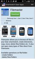 Smartwatch Gear Apps screenshot 1