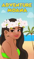 Adventure Moana Fruits Affiche