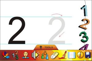 Kids Trace Numbers Learning capture d'écran 1