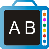 Kids Trace ABC Capital Letters icon
