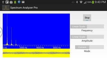 AUDIO SPECTRUM ANALYZER FREE Affiche