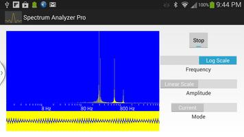 AUDIO SPECTRUM ANALYZER FREE capture d'écran 1