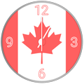 Canada Clock