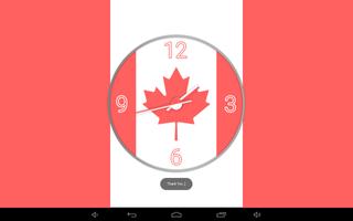 Canada Clock screenshot 3