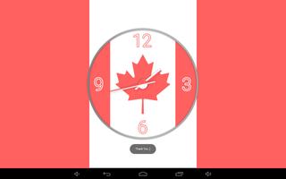 Canada Clock स्क्रीनशॉट 3