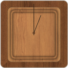 Cool Wood Clock Widget (FREE) आइकन