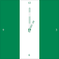 Nigeria Clock