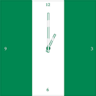 Nigeria Clock-icoon
