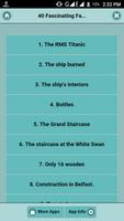 40 Fascinating Facts About TheTitanic ship पोस्टर