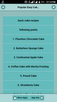 Popular Easy Cake Recipes-poster