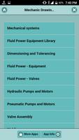 Mechanic Drawing Symbols โปสเตอร์