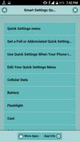 Smartphone Settings Quick tips Affiche