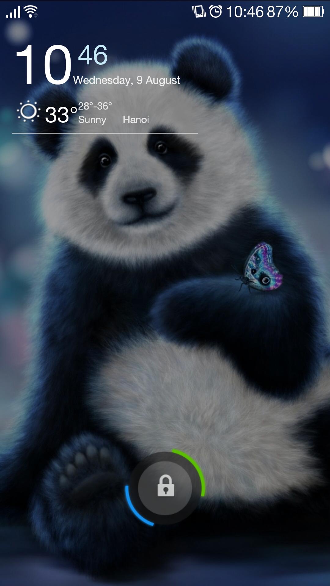 Android 用の かわいいパンダの壁紙とロック画面qhd Apk をダウンロード