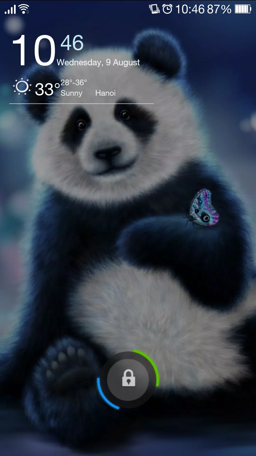 Android向けのかわいいパンダの壁紙とロック画面qhd Apkをダウンロードしましょう