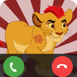 Fake call From Kion The lion icône