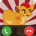 Fake call From Kion The lion आइकन