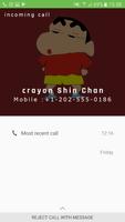 Fake Call From Shinn Chan capture d'écran 3