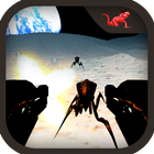 Alien Insect Shooter on Moon icono