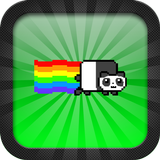 Rainbowy Panda icon