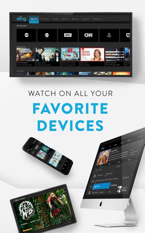 sling tv download app