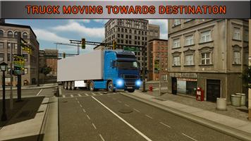 City Cargo Truck Driving 3D capture d'écran 1