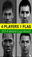 4 Players 1 Flag (OLD) Poster