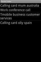 Pause Dialer Lite Affiche