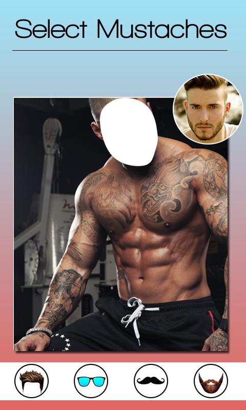 Make Me Body Builder New Styles Sixpack Tattoo App For Android - tattoo six pack roblox