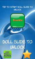 Doll Slide to Unlock Affiche