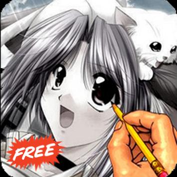 draw anime manga apk screenshot