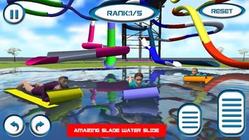 Waterpark Slate Stunts : Racing in Slates poster