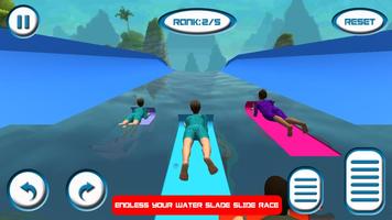 Waterpark Slate Stunts : Racing in Slates screenshot 1