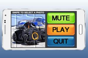 Monster Truck Puzzle Games Affiche