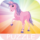 Sliding Puzzle Cute Unicorn icône
