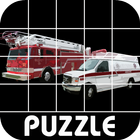 Police Car Firetruck Puzzle icône