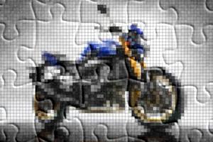 Motorcycle Yamaha Puzzle Game imagem de tela 1