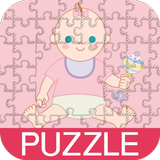 Cute Baby Puzzle icône