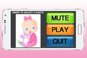 Cute Baby Puzzle پوسٹر