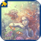 Mermaid Jigsaw Puzzles-icoon