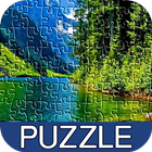Nature Sliding Puzzle HD icône