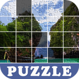 Tile Puzzle : Landscapes HD icône