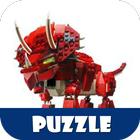 Puzzle Lego Jurassic Dinosaur icône