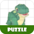 Toy Puzzle Jurassic Dinosaur آئیکن