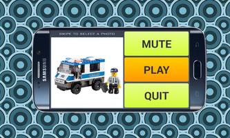 Police Van Games Puzzle Affiche