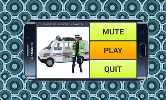 Police Van Games Puzzle capture d'écran 1