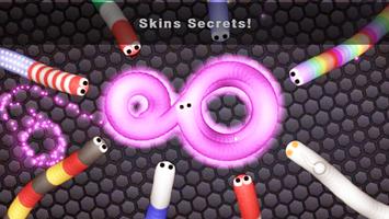 Skins for slither io Affiche