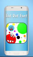 Slither Agar Eat Dot الملصق