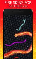 Fire Skin Guide for Slitherio Poster