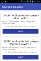 GearBest coupons screenshot 1